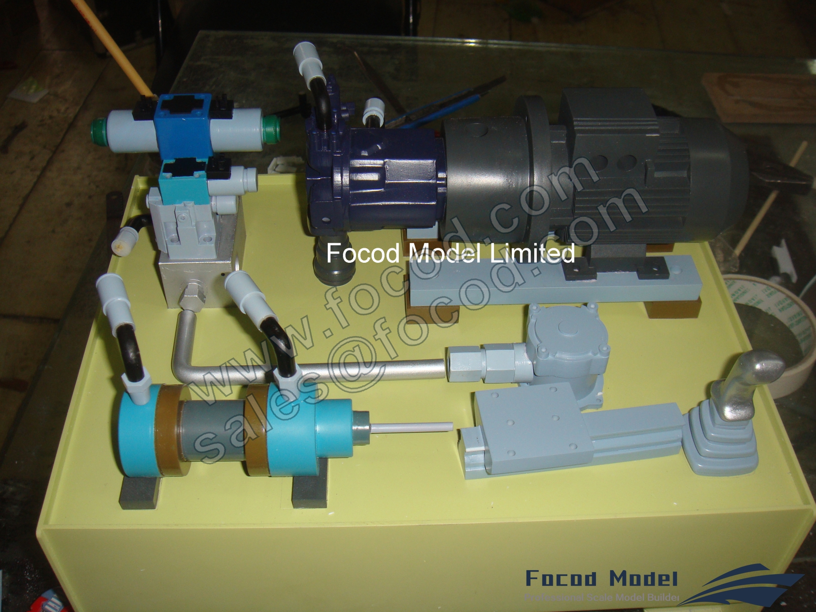 custom made model of Industrial Equipment